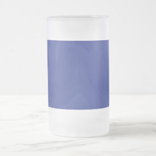 Solides tiefblaues Hintergrundbild Kühnes minima Mattglas Bierglas
