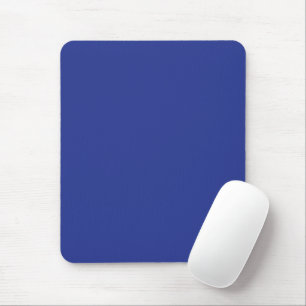 Solides tiefblaues Hintergrundbild Kühnes minima Mousepad