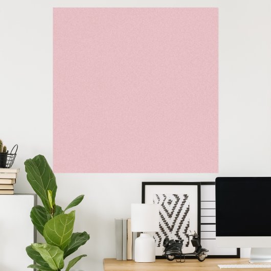 solidf SOLID LIGHT PINK FARBE BACKGRUND WALLPAPPE Poster (Heimbüro)