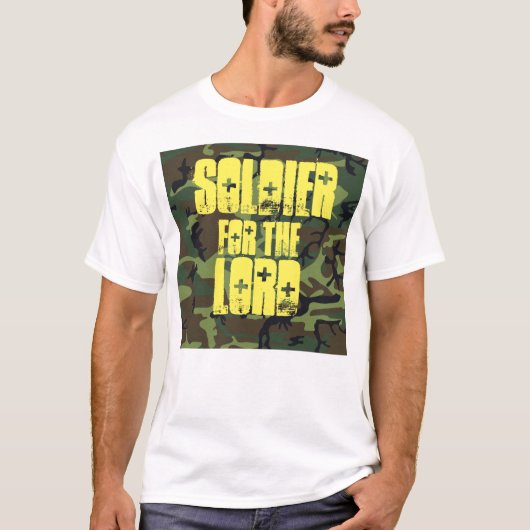 SOLIDIER FÜR DIE HERREN, Christliche T - Shirt (Vorderseite)