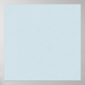 SOLIDR LIGHT BABY BLUE SOLID FARBE HINTERGRUND WAL POSTER (Vorne)