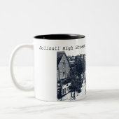 Solihull Hautpstraße-Bild-Tasse Zweifarbige Tasse (Links)