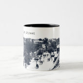 Solihull Hautpstraße-Bild-Tasse Zweifarbige Tasse (Mittel)