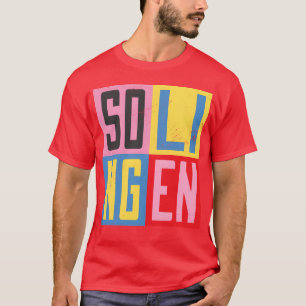 Solingen City Design Freund T-Shirt
