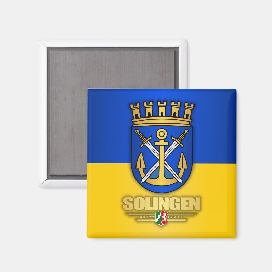 Solingen Magnet (Vorderseite/Rückseite)