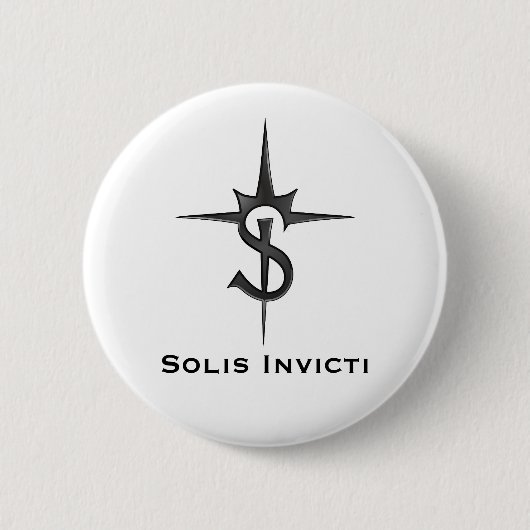 Solis Invicti Abzeichen Button (Vorderseite)