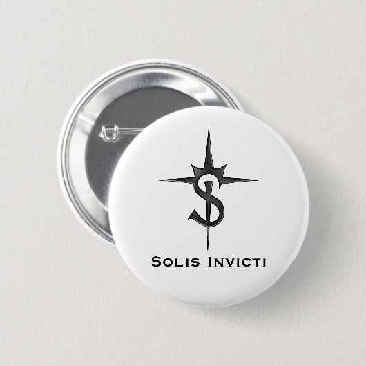 Solis Invicti Abzeichen Button (Vorne & Hinten)