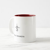 Solis Invicti Blut-Trinker-Tasse Zweifarbige Tasse (Vorderseite Links)