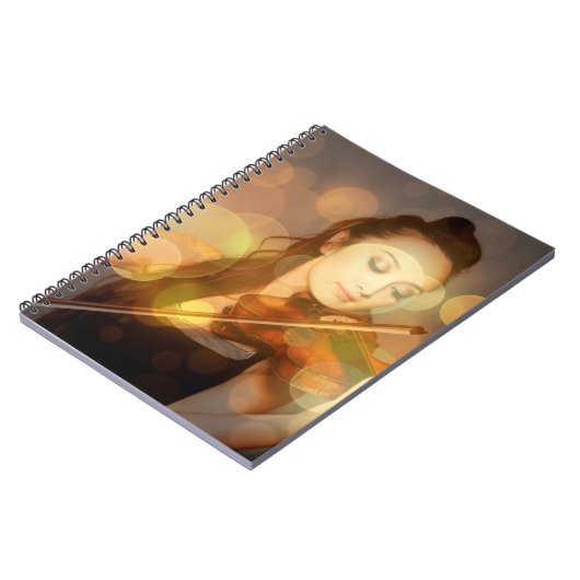 Solistin-Instrument Notizblock (Linke Seite)