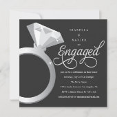 Solitaire | Einladung einer benutzerdefinierten Fa (Vorderseite)