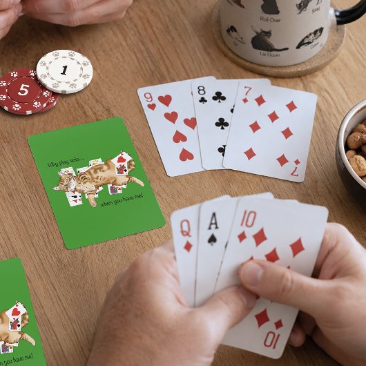 Solitaire Game Cards Cat Spielkarten