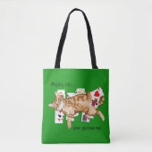 Solitaire Game Cards Cat Tasche (Vorderseite)