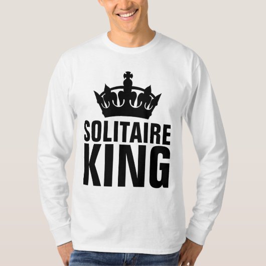 SOLITAIRE KING T - SHIRT (Vorderseite)