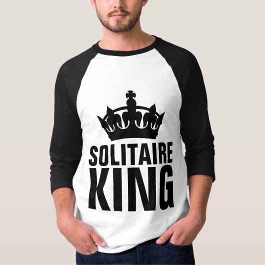 SOLITAIRE KING T - SHIRT (Vorderseite)