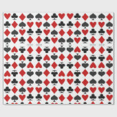 Solitaire Muster Geschenkpapier (Flach)