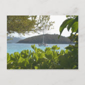 Solitärboot Postkarte (Vorderseite)