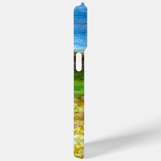 SOLITÄRISCHER BAUM IM BEREICH DER GELBEN BLUME, TU Case-Mate iPhone HÜLLE (Rückseite / Rechts)