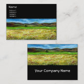 SOLITÄRISCHER BAUM IM BEREICH DER GELBEN BLUME, TU VISITENKARTE (Vorne/Hinten)