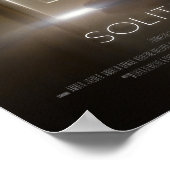 Solitärposter 11x17 poster (Ecke)