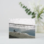 Solitärs Postkarte (Stehend Vorderseite)