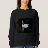 Solitärschwan Sweatshirt (Vorderseite)