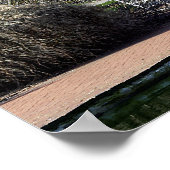 Solitary Bench Inspiration Poster (Ecke)