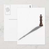 Solitary Black King Postkarte (Vorne/Hinten)