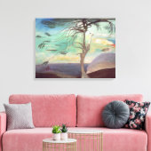 Solitary Cedar, 1907 Leinwanddruck (Insitu (Wohnzimmer))