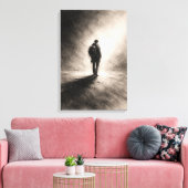 Solitary Journey Sketch Leinwanddruck (Insitu (Wohnzimmer))