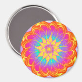 Solitary Superstar von pwrflwr Magnet (Vorderseite/Rückseite)