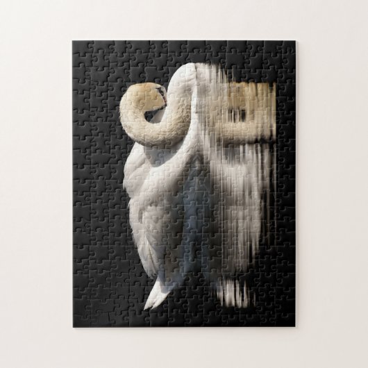 Solitary Swan Puzzle (Vertikal)