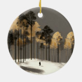 Solitary Walker Forest Ornament (Hinten)