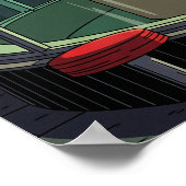 Solitude at the Station Poster (Ecke)