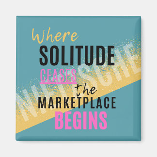 Solitude Introspection Introvertierte Nietzsche Zi Magnet