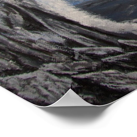 Solitude Painting Print Poster (Ecke)