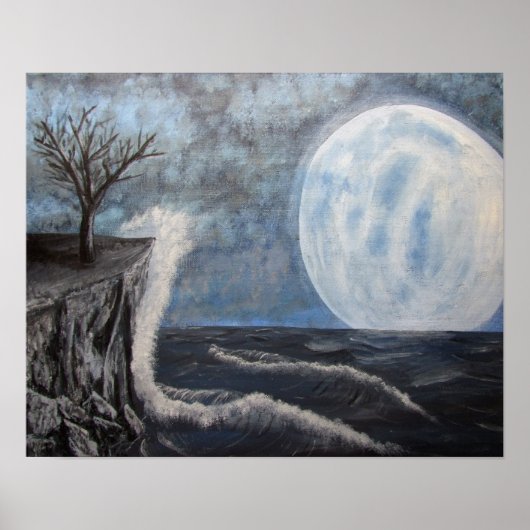 Solitude Painting Print Poster (Vorne)