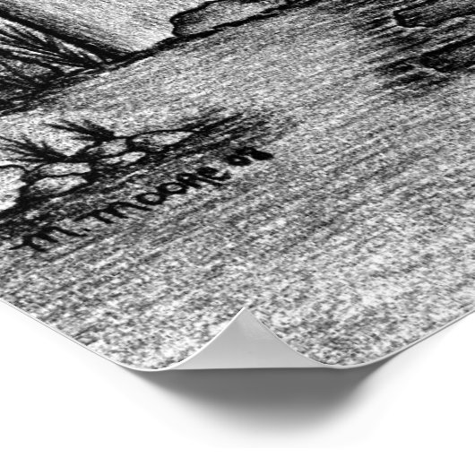 Solitude Poster (Ecke)