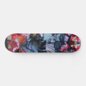 Solitude steht für Goth Liebe Mixed Media Einzigar Skateboard (Horizontal)