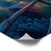 Solitudes Haven: Ein Kabinentraining Poster (Ecke)