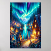 Solitudes Haven: Ein Kabinentraining Poster (Vorne)