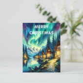 Solitudes Haven Weihnachtskarte Postkarte (Stehend Vorderseite)
