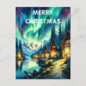 Solitudes Haven Weihnachtskarte Postkarte (Vorderseite)