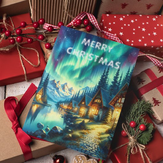 Solitudes Haven Weihnachtskarte Postkarte