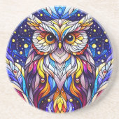 Solitudes Sanctuary Ein Keramik Weg zum Nachdenken Getränkeuntersetzer (Vorne)