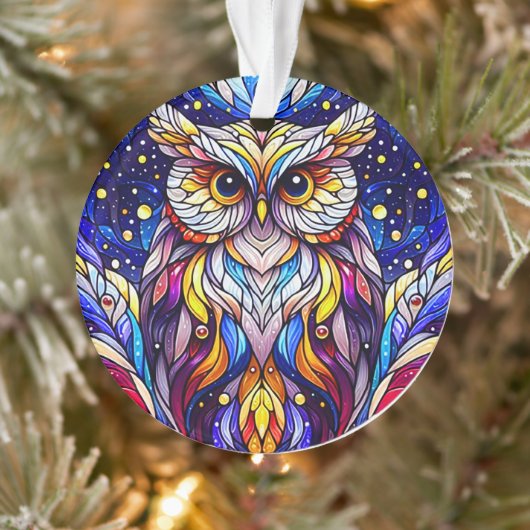 Solitudes Sanctuary Ein Keramik Weg zum Nachdenken Ornament (Baum)