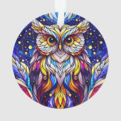 Solitudes Sanctuary Ein Keramik Weg zum Nachdenken Ornament (Rückseite)