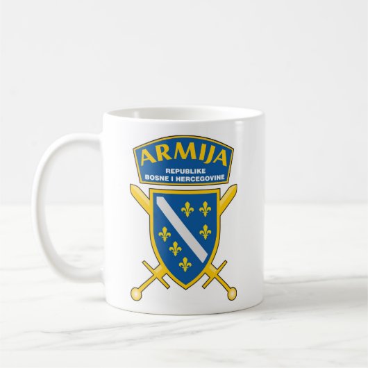 Solja Armija RBiH Kaffeetasse (Links)