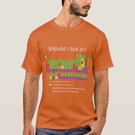 Soll ich es lecken Freund T-Shirt (Vorderseite)