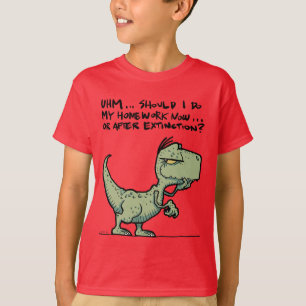 Soll ich jetzt oder nach dem Aussterben meine Haus T-Shirt