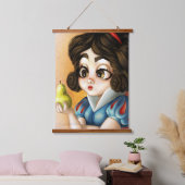 Soll ich zu Birnen wechseln? Wandteppich Mit Holzrahmen (Schlafzimmer)